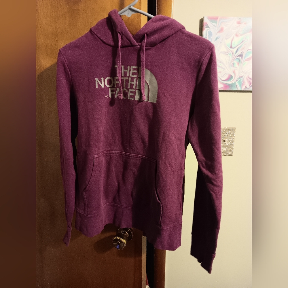 The North Face Hoodie Size Small Women's Purple